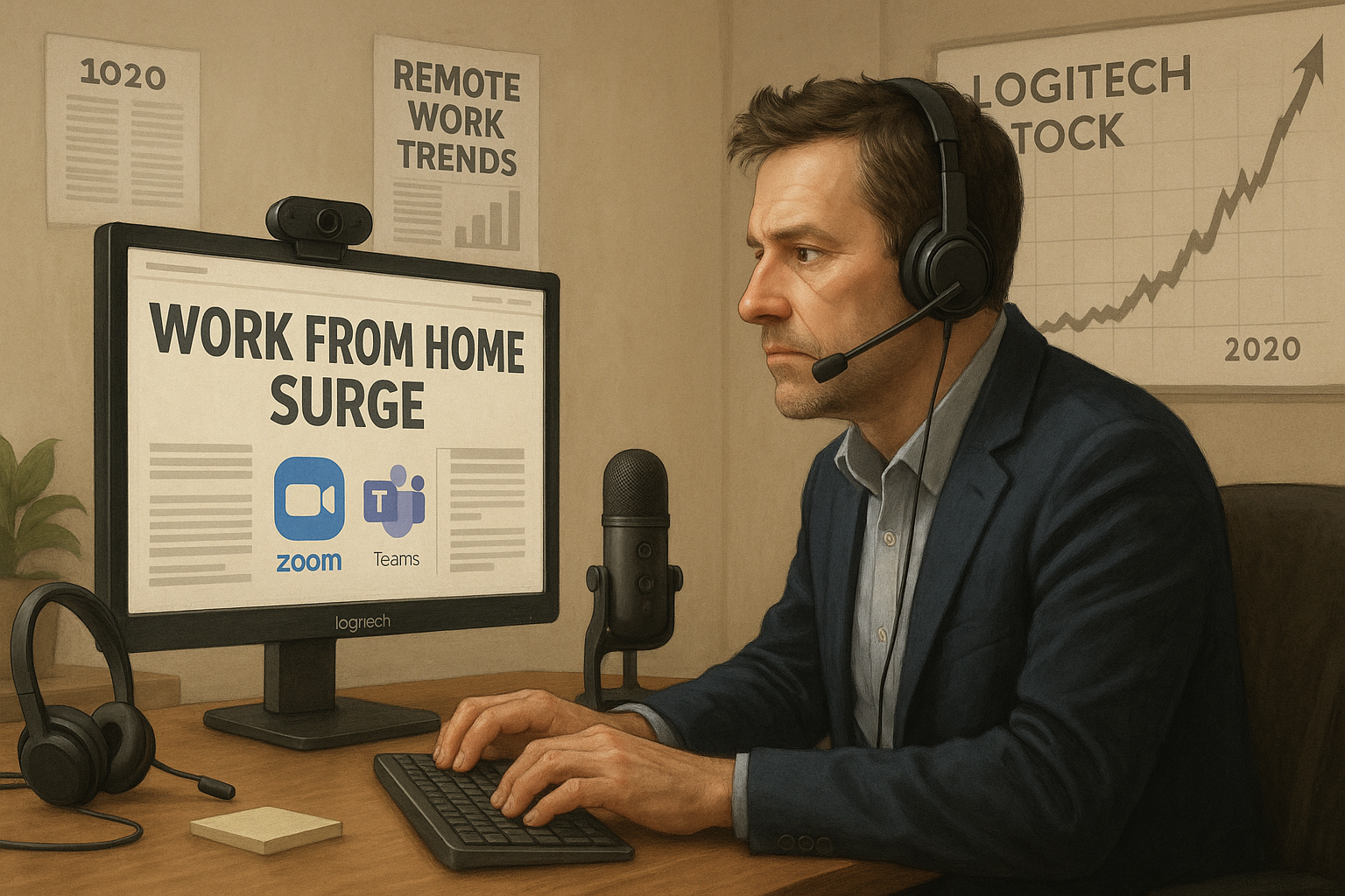 Logitech news monitoring